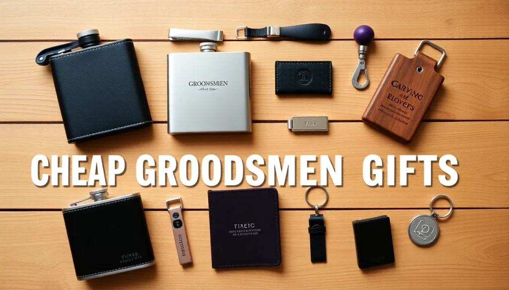 Affordable and Stylish Cheap Groomsmen Gifts Your Wedding Party Will Love