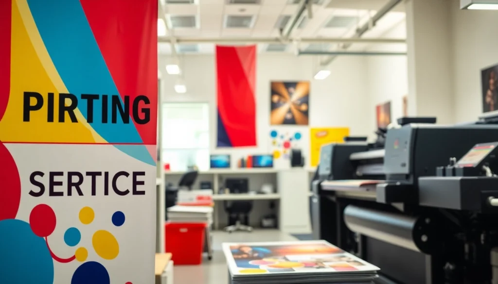 Showcasing printers edmonton alberta with vibrant printing services and a professional environment.