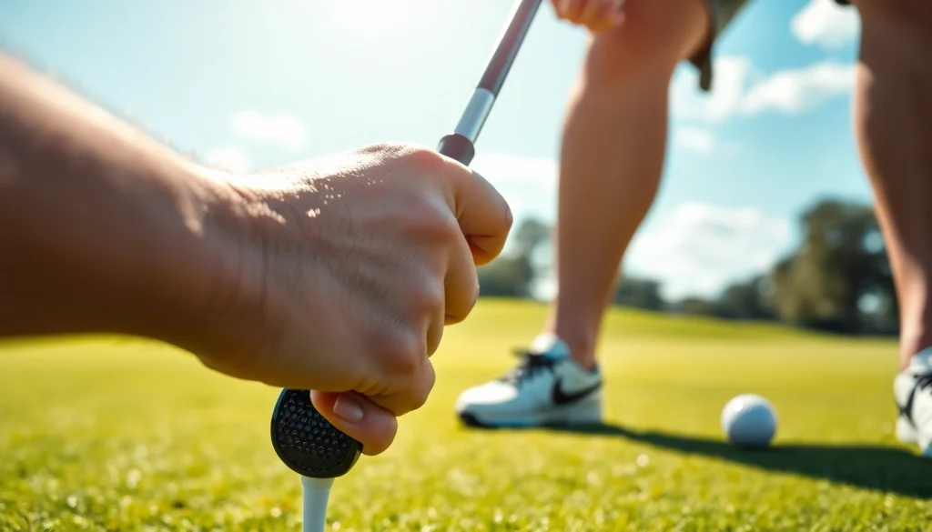 Enhance your swing with innovative golf training aids for perfect grip and technique.