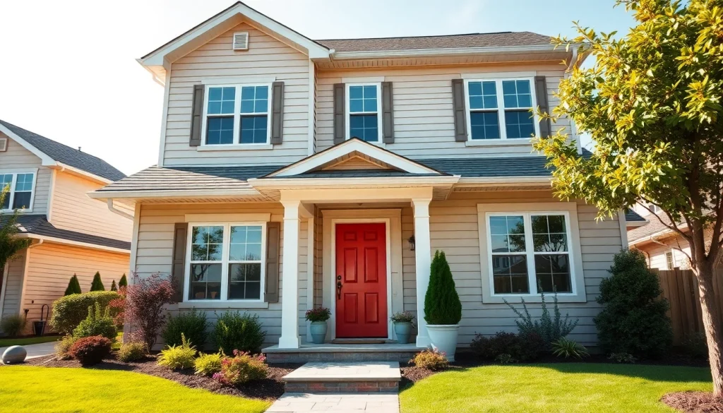 Exterior remodel expert demonstrating stunning home renovations with modern design elements.