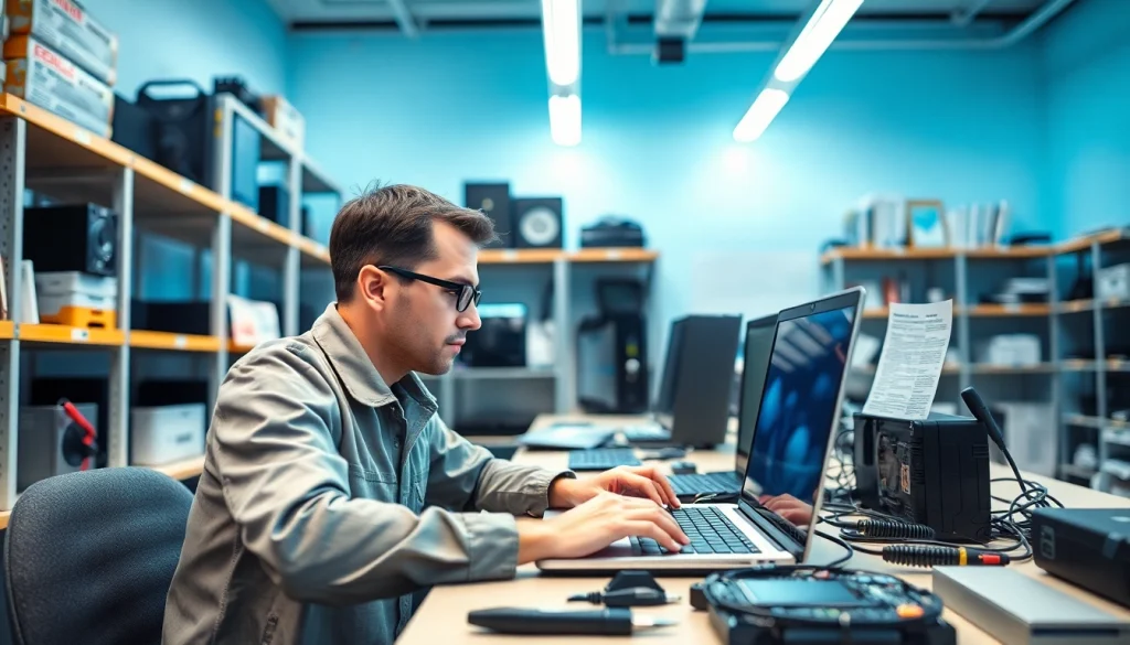 Riparazione computer torino da parte di un tecnico esperto in un centro assistenza professionale.