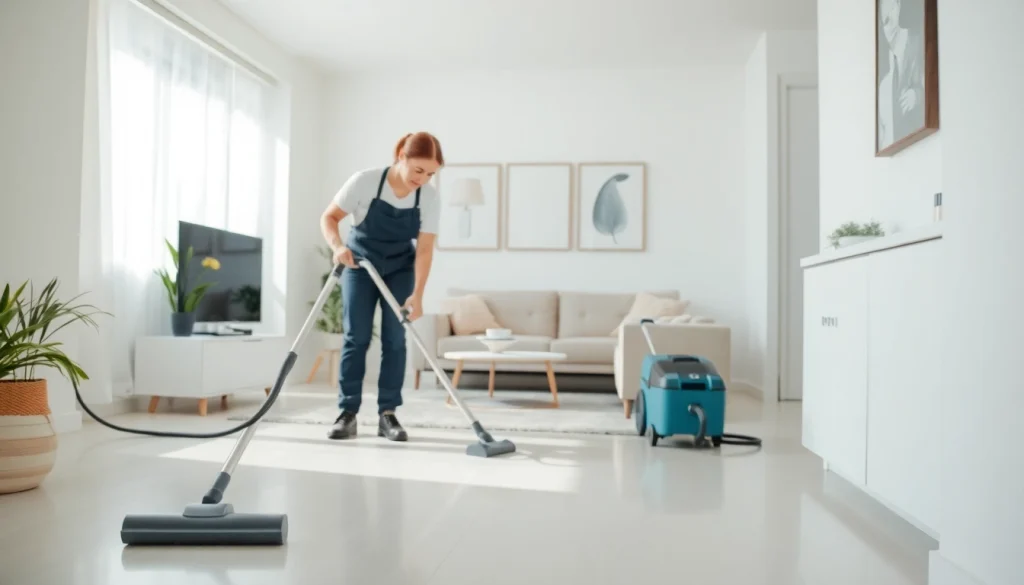 Bond cleaning Logan professionals ensuring a spotless apartment for clients with attention to detail.