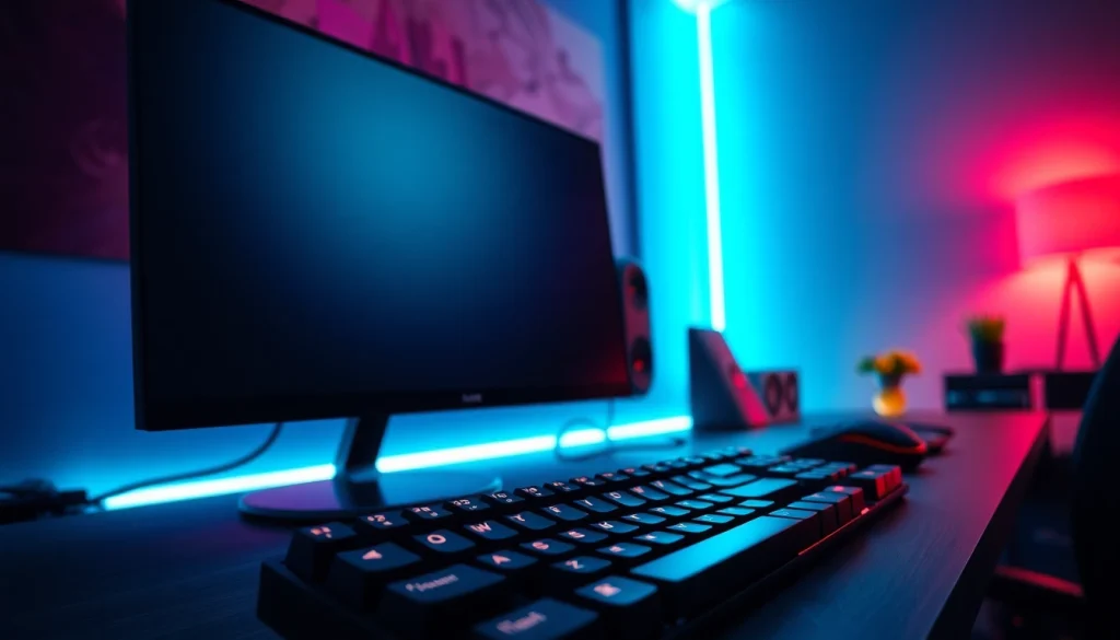 Menggunakan LXTOTO dalam setup permainan yang modern dan dinamis.