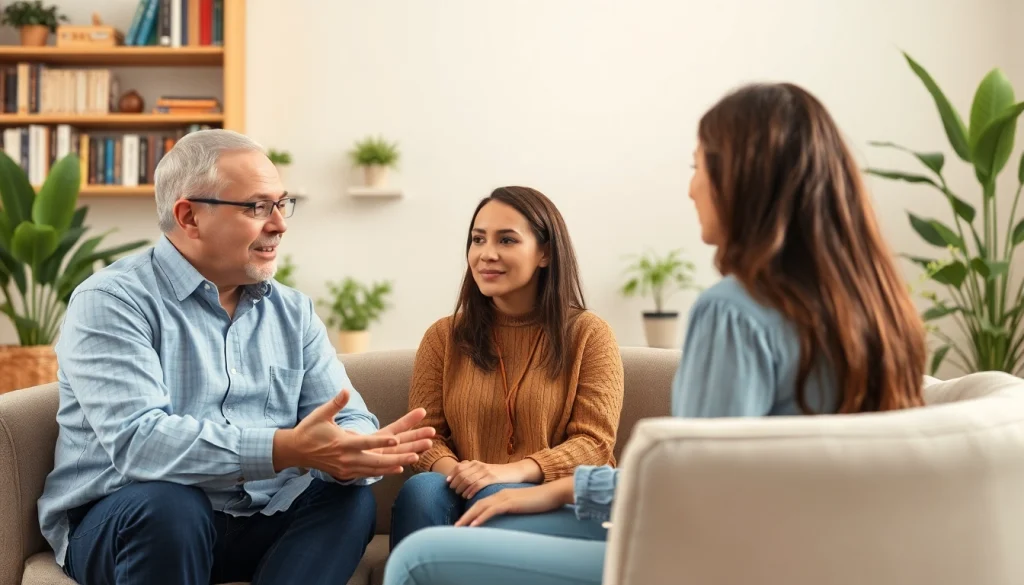 Engaging session with an attachment theory specialist providing personalized therapy.