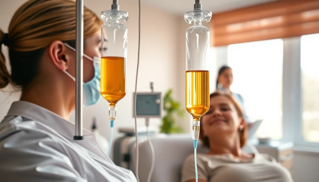 Experience professional NAD IV therapy near me in a tranquil medical setting.