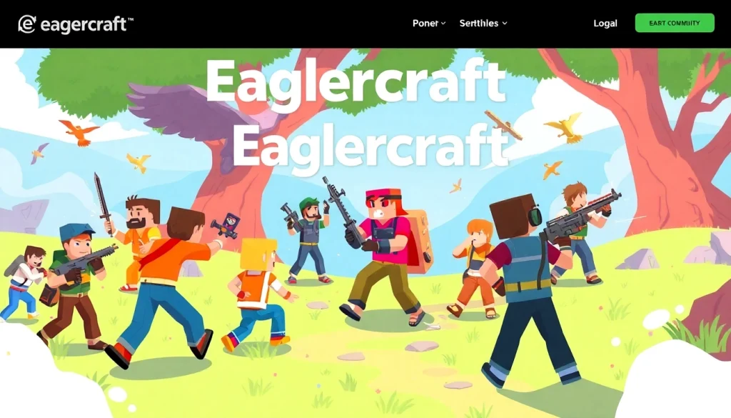 Join players in exciting adventures on the eaglercraft free server with unique game modes and vibrant community.
