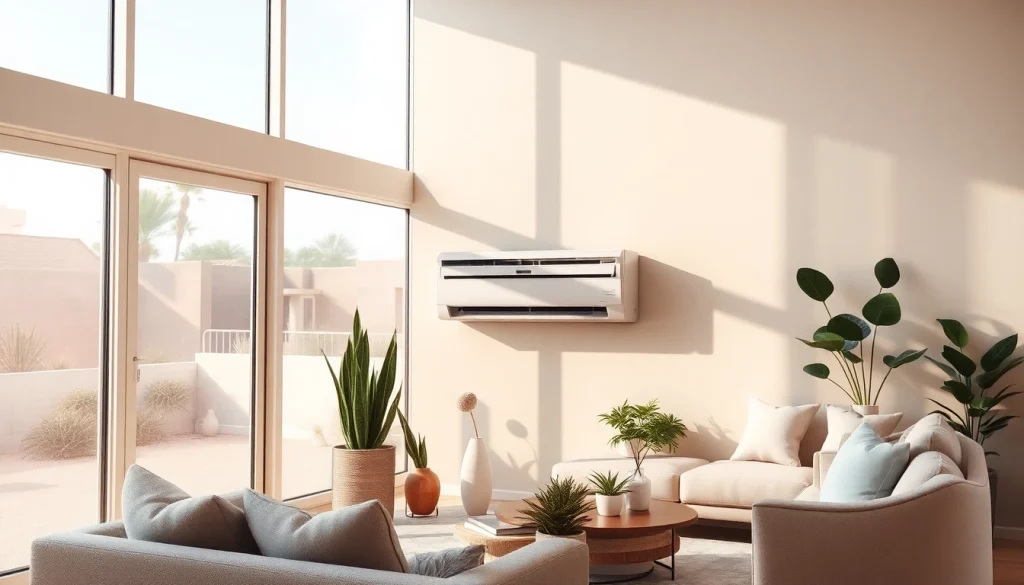 Efficient scottsdale ac unit providing comfort in a modern living room.