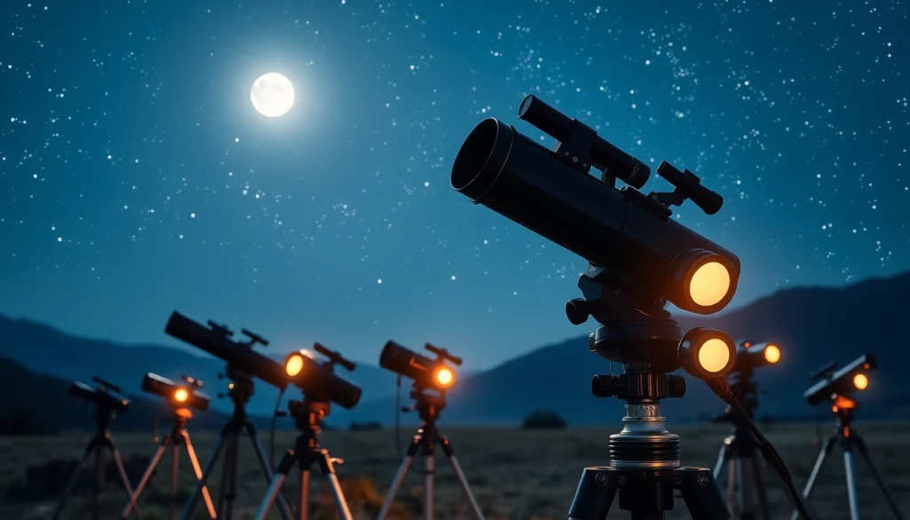 Enhance your stargazing experience with Telescope Lights that illuminate night skies brilliantly.