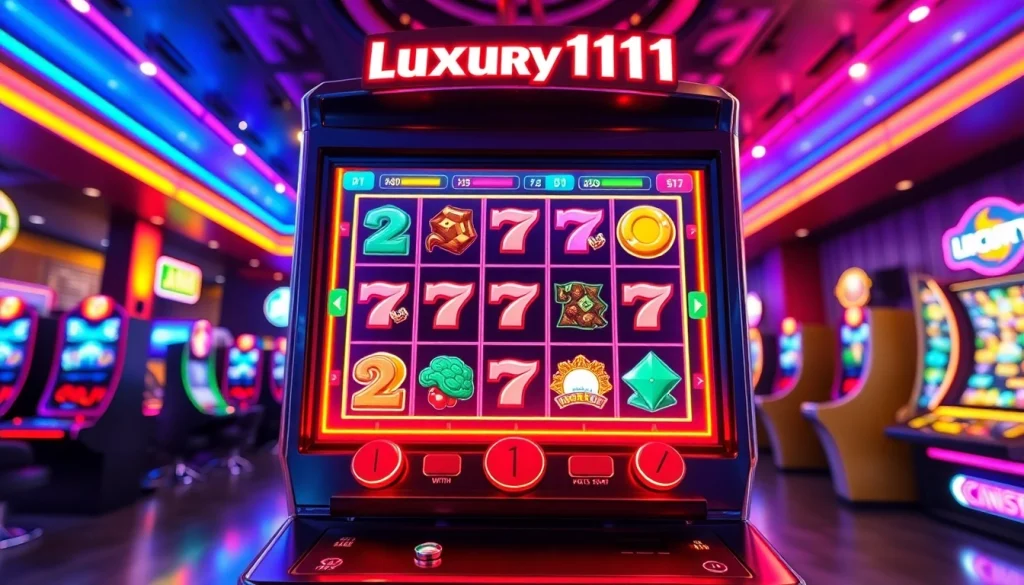 Permainan mewah pada luxury111 slot menampilkan grafis menarik dan antarmuka interaktif yang mengundang pengguna.