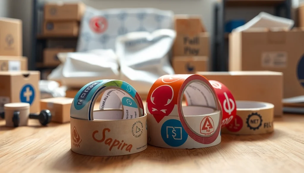 Nastro da imballaggio personalizzato: Scegli il Design Perfetto per il Tuo Brand