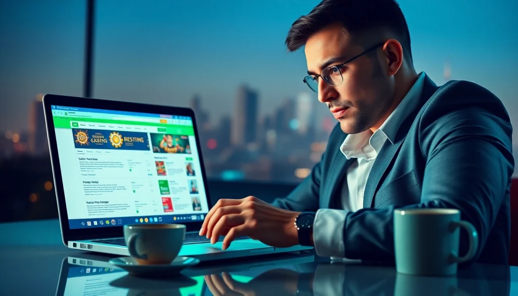 Investigating the truth about Is We1Win Legit? with a user analyzing online reviews.