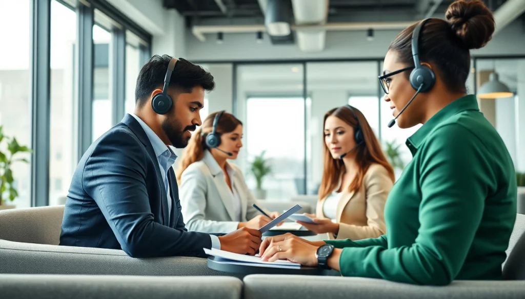 Legal Intake Services team providing professional support during client interactions.
