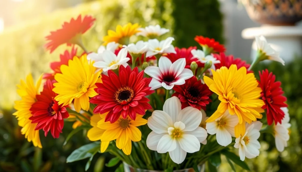 Beautiful floral arrangement representing Flower Delivery Doreen with bright blooms and natural lighting.