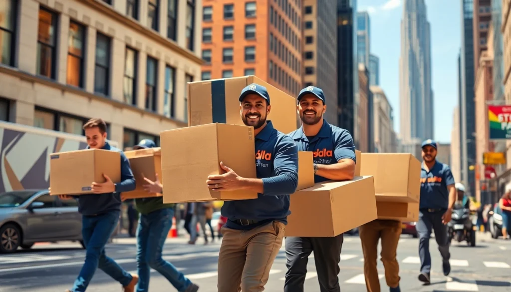 Experience the Best movers nyc expertly handling a seamless move in the bustling New York City.