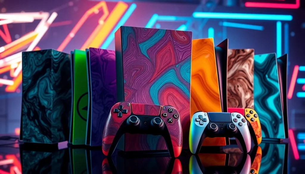 Discover Trendy PS5 Skins to Transform Your Gaming Setup | ElectroPrintZ
