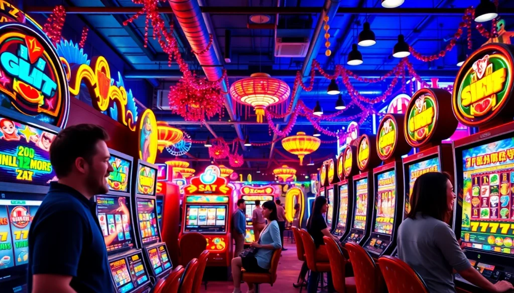 เล่นเกม pg slot ในบรรยากาศสดใสของตู้สล็อตที่เต็มไปด้วยความสนุก