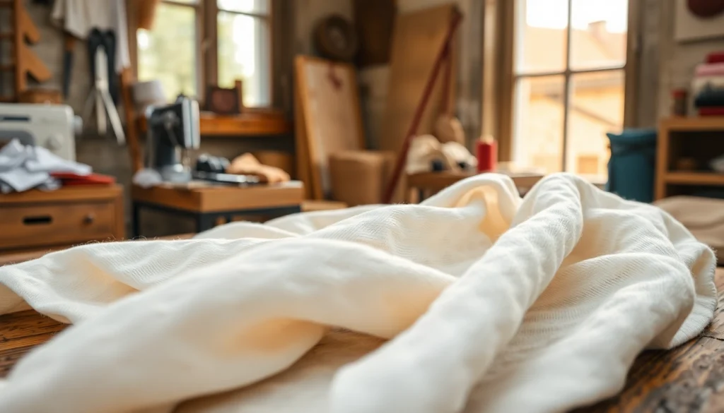 Gebruik ongebleekt katoen in handwerkprojecten met rijke textuur en natuurlijke kleuren.