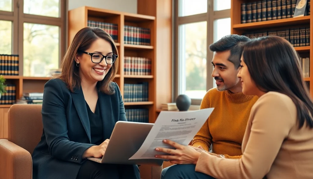 Discussing Fixed Fee Divorce options during a professional consultation with a divorce attorney.
