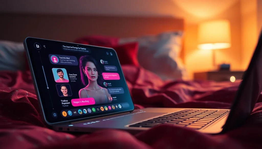 Engage in an interactive NSFW AI chat with a captivating digital character.